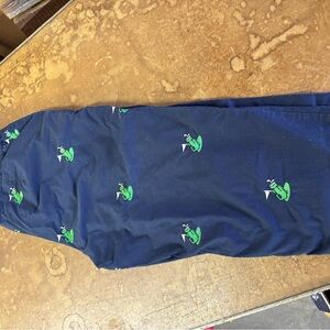 Lilly’s Navy Embroidered Golf Capri’s(16)